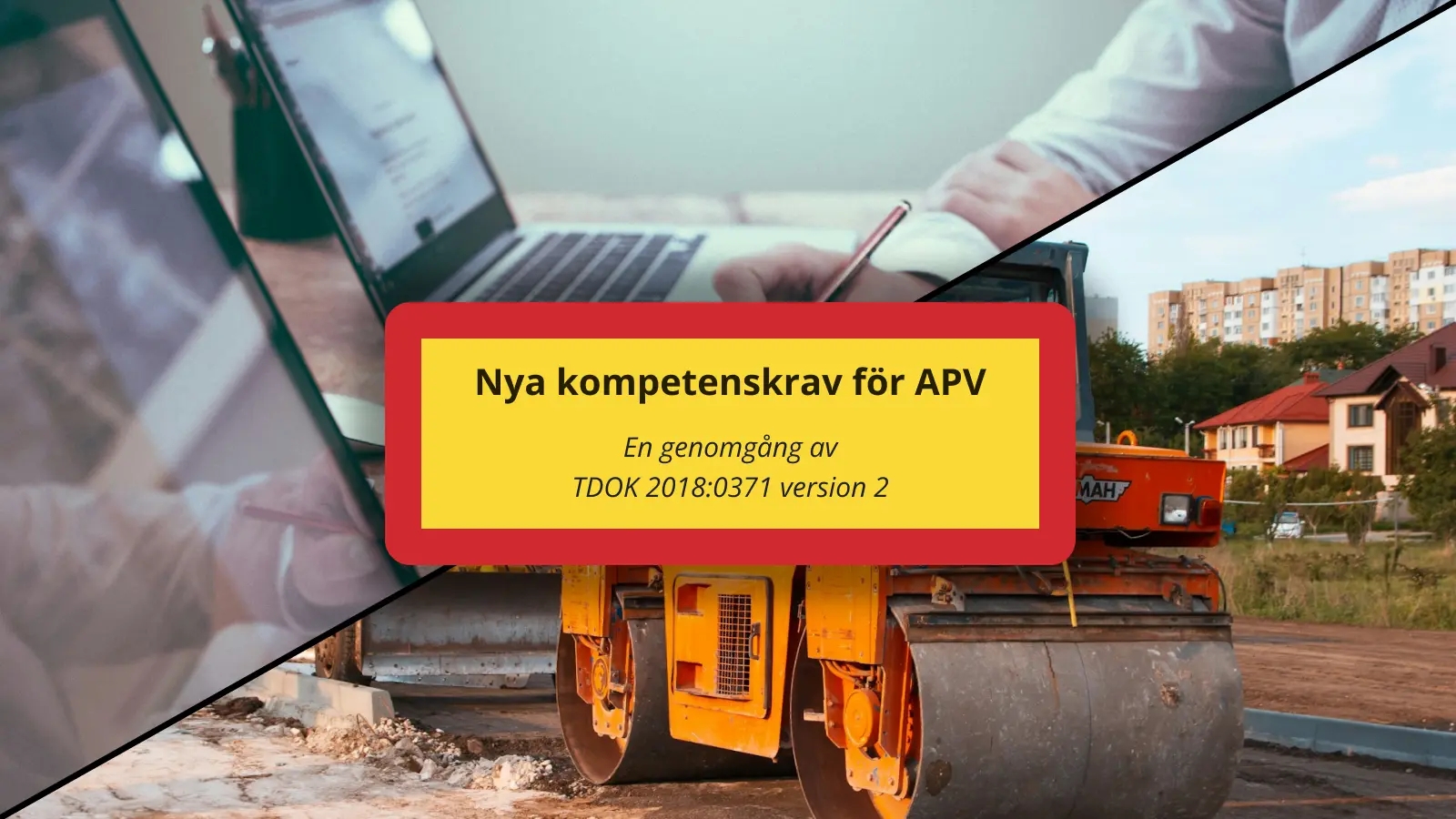 Nya kompetenskrav för APV - En genomgång av TDOK 2018:0371 version 2