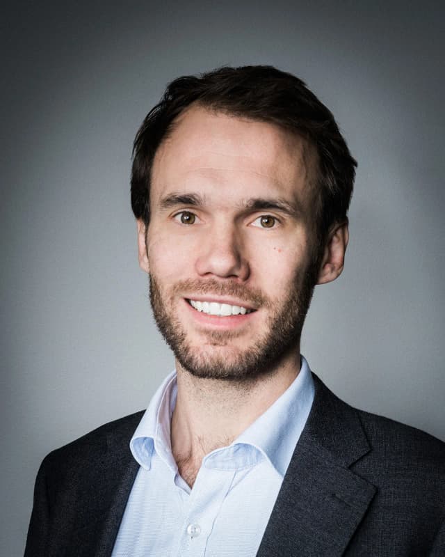 Porträttbild på Arvid, en av grundarna