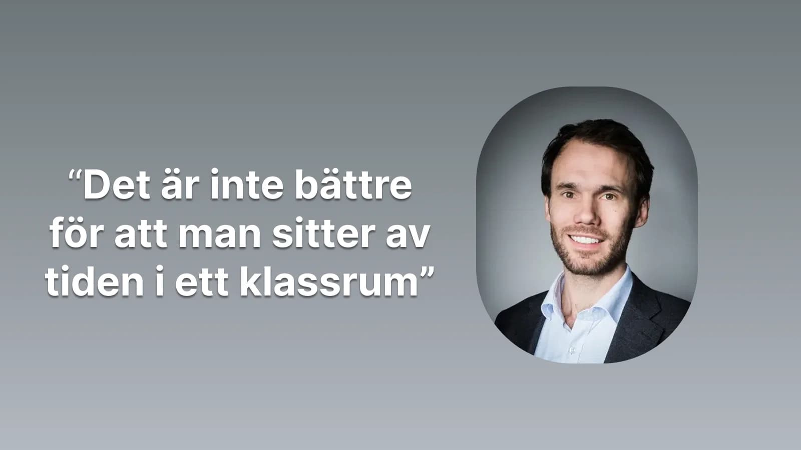 K-Utbildnings grundare om kritiken mot nätkurser