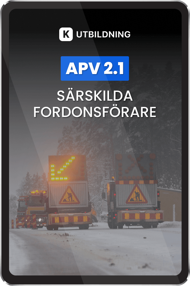 APV 2.1 (Särskilda fordonsförare)