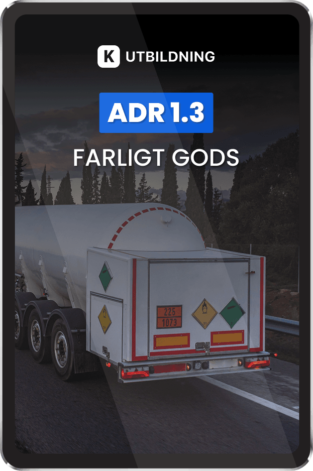 ADR 1.3 - Farligt gods