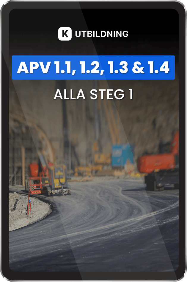 APV 1.1, 1.2, 1.3 & 1.4