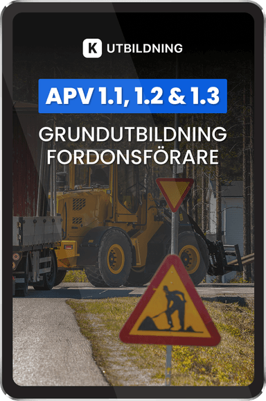 APV 1.1, 1.2 & 1.3 (Grundutbildning fordonsförare)