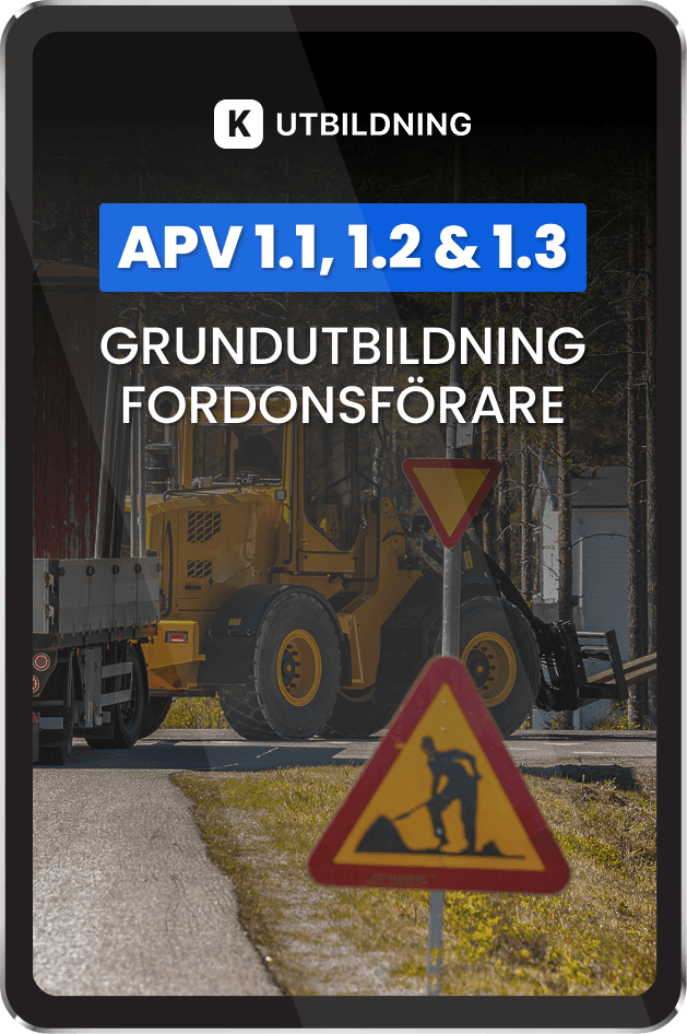 APV 1.1, 1.2 & 1.3 (Grundutbildning fordonsförare)