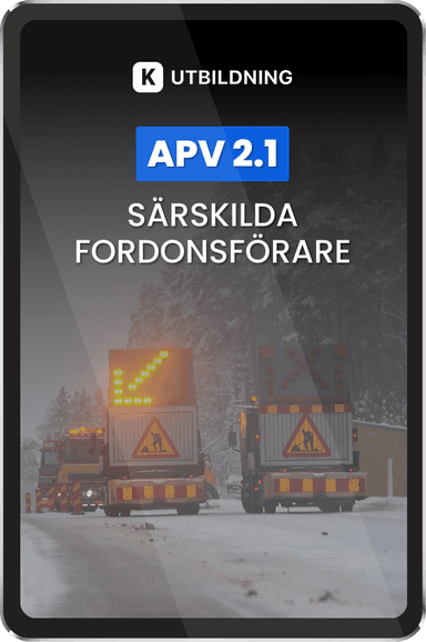 APV 2.1 (Särskilda fordonsförare)