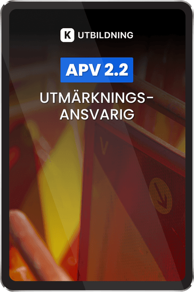 APV 2.2 (Utmärkningsansvarig)