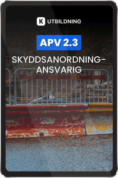 APV 2.3 (Skyddsanordningsansvarig)