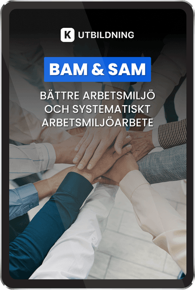 Arbetsmiljöutbildning (BAM/SAM)