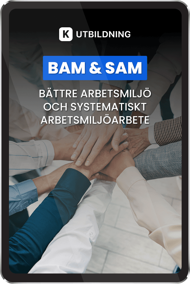 Arbetsmiljöutbildning (BAM/SAM)